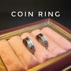 作品幸せを呼ぶコインリング♡(年号指定無し) プレゼント　メンズ　レディース　指輪　ヴィンテージ　アクセサリー　贈り物　男性　女性