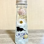 作品＊小さな動物たちのハーバリウム フェレット ひんやりカラー