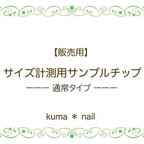 作品サイズ計測用サンプルチップ（通常タイプ／２種類送付）◇◇送料込み◇◇