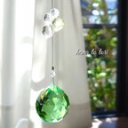 作品~Green~ライム bubbles~泡のサンキャッチャー