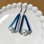 作品【耳飾り】▽さんかく△ピアス