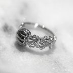 作品silver jellyfish ring-クラゲリング