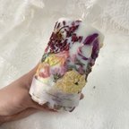 作品💐ボタニカルキャンドル　ソイキャンドル　ブーケキャンドル　母の日　お祝い　お返し　プレゼント💐