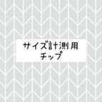 作品サイズ計測用チップ