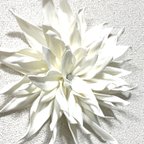 作品【通信レッスン】全2回リベルテクチュリエ・インテリアフラワーDahlia