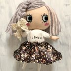 作品ハッピードール　イーマリー　お姉さんチックな小花柄　スカート　ドール服　洋服　