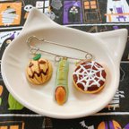 作品☆送料無料☆ ハロウィンモンスターブローチ ③