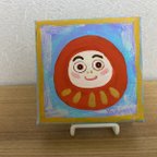 作品DARUMA（いろどりだるま）アクリル画