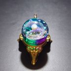 作品宇宙玉 24mm No.m4 レジン アクセサリー