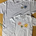 作品ovalの親子Ｔシャツ 90&160サイズ おはな