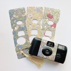 作品全面シール　ウィリアムモリス　写ルンですカバー　3枚セット