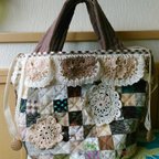 作品Quilt&Crochet LOVE bag 