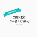 作品★ご購入前に必ずご一読くださいませ★