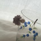 作品お花のマグネットピアス