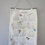 作品LAST SALE 2023年ファブリックカレンダー　刺繍カレンダー