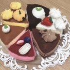 作品フェルトおままごと✧̣̥̇ケーキ🍰