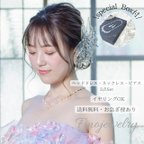 作品大人気3点セット【動画あり 送料無料 SpecialBox付】お花 #ヘッドドレス シルバー #Wedding #Tiara ＃Headdress P020N021T028