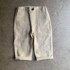 作品【linen series】リネンベイカーパンツ