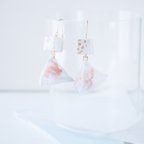 作品Trigonal Pyramid Piereced Earrings ピアス