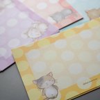 作品のほほんネコさん【メモ便せん】猫のメモ用紙