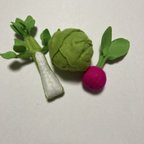 作品お野菜3点セット