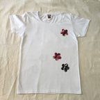 作品絞り染め☆Tシャツ 白