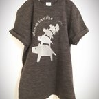 作品家族ですTシャツ