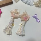 作品春めく 夢可愛い ピアス