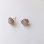 作品Fire opal × ピアス/イヤリング ヴィンテージ ファイヤーオパール 