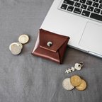 作品【Sサイズ】Leather Coin Case 本革コインケース 一枚革仕上げ