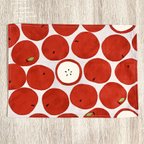 作品25×35真っ赤なりんごのランチョンマット🍎