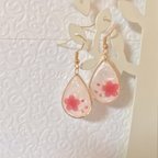 作品【再販】桜パールピアス