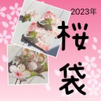 作品【2023年】桜袋　桜のみの福袋(かんざし/ヘアクリップ)
