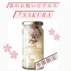 作品春のお祝いピクルス「SAKURA」