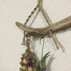 作品017 流木 ハンドメイド プラントハンガー