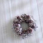 作品rose wreath  ラベンダーカラー