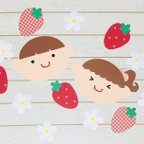 作品【再販】壁面＊いちご🍓♡5月〜