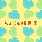 作品ちぇじゅ様用ハンドメイド作品