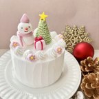 作品クレイのクリスマスケーキ