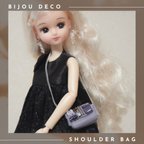 作品bijou deco shoulder bag (purple)