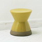 作品ベトナム 陶器 スツール 黄色 アンティーク 椅子