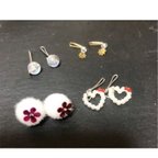 作品りかちゃん  ピアス　ドールピアス