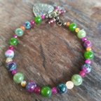 作品Natural power stone bracelet