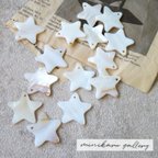 作品売り切り♡増量♡10個入り)STAR shell charm