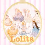 作品再発‼️海外マステフレークシール❤Lolita👧