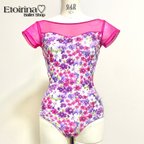 作品mesh heart leotard【MH007】バレエ　レオタード　エトワリーナ