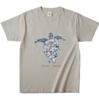 作品オーガニックコットン100% 海亀Tシャツ