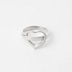 作品heart arrow ring / silver