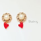 作品✢ Daisy ✢ アンティーク / ハート / ピアス / イヤリング / 