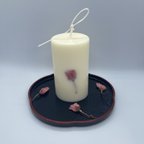 作品Cherry blossom candle/一輪のさくら